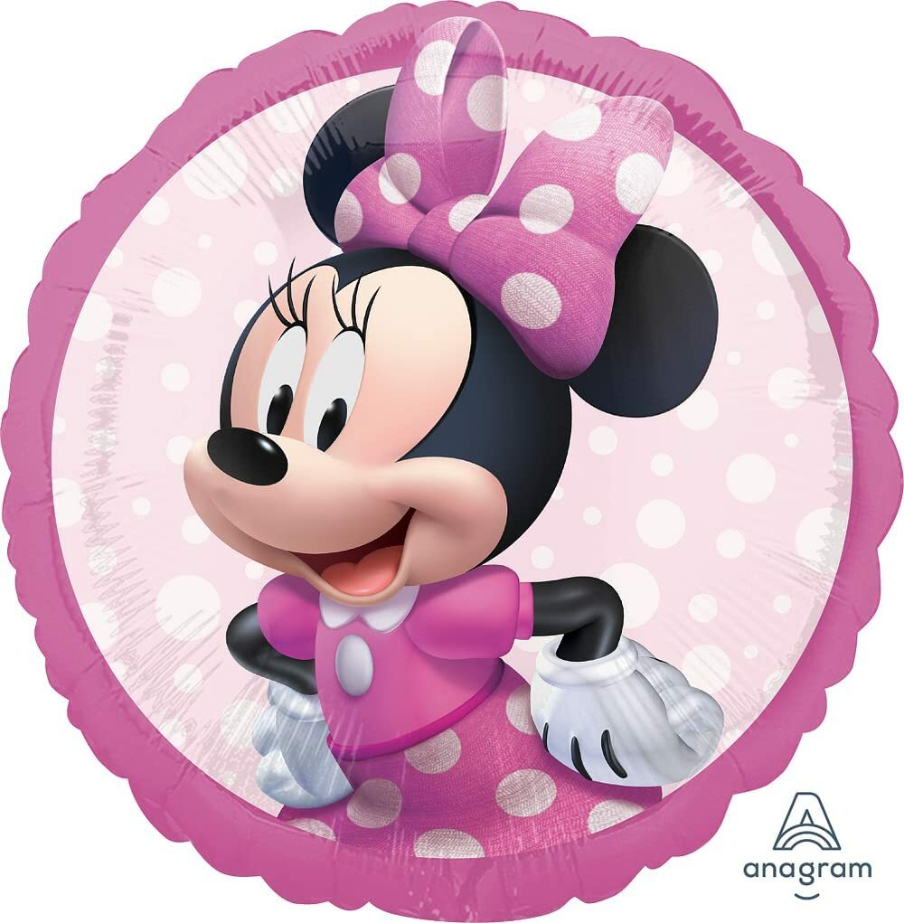 Disney Minnie Mouse Party Supplies Licensed Balloon Bouquet Bundle 2nd Birthday
