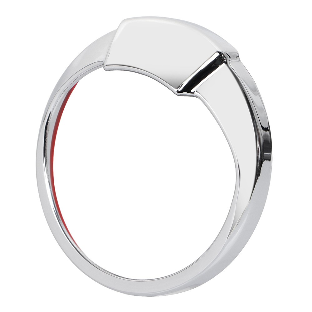5" Chrome Speedometer Trim Ring Visor For Harley Dyna Heritage Softail/Springer