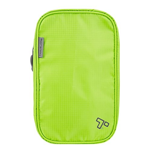 Compact Hanging Toiletry Kit Lime
