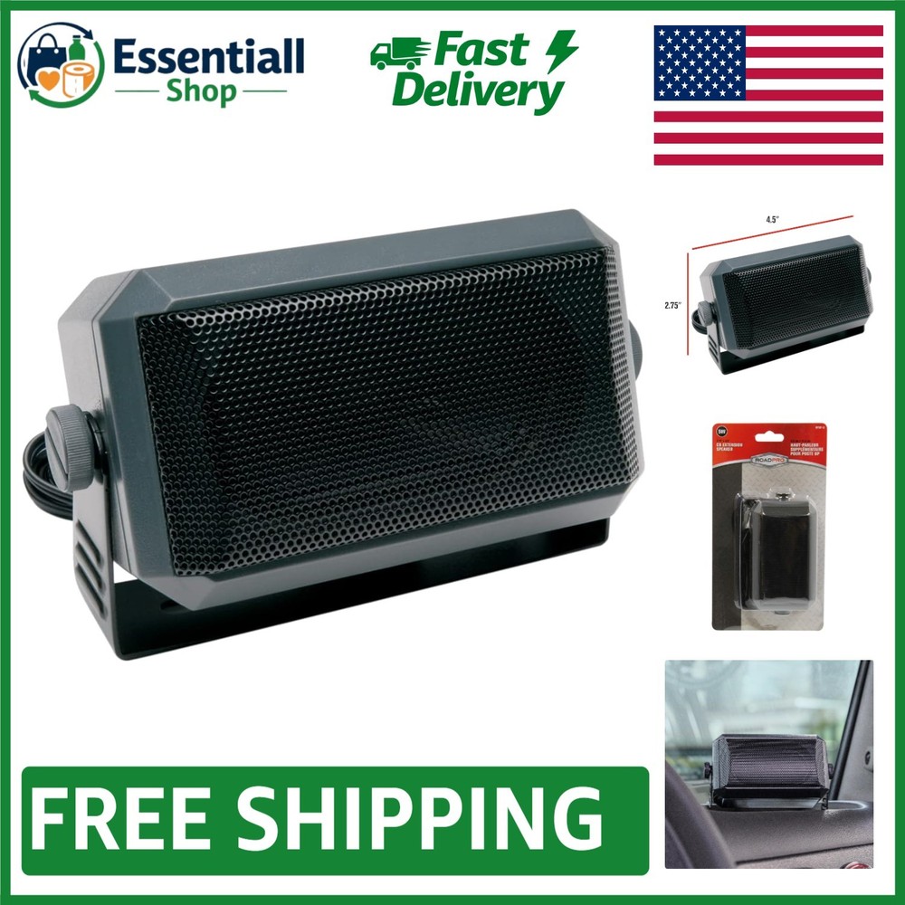 RPSP-15 Universal CB Extension Speaker - 5 Watts with Durable Mesh Grill