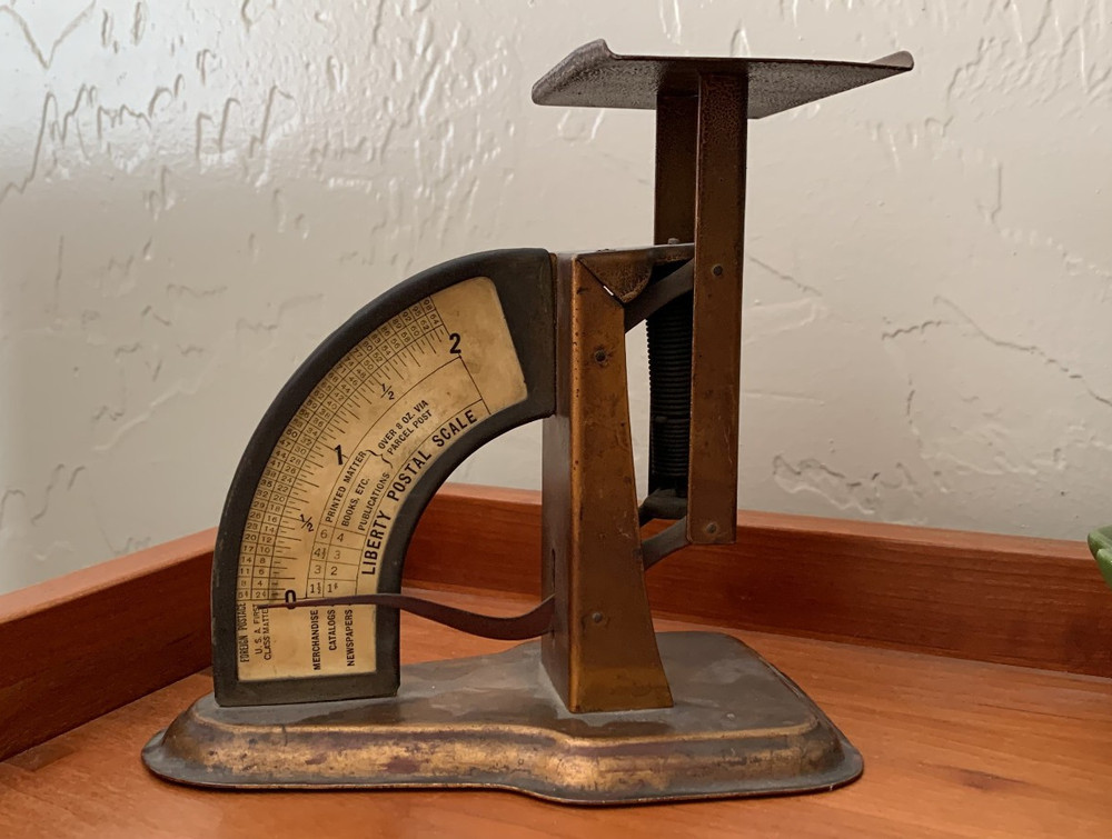 Antique Liberty Postal Scale