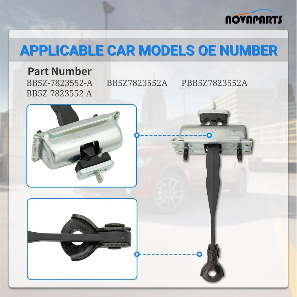 Front Left Right Door Check Arm Stop Hinge Strap BB5Z-7823552-A for Ford Expl...