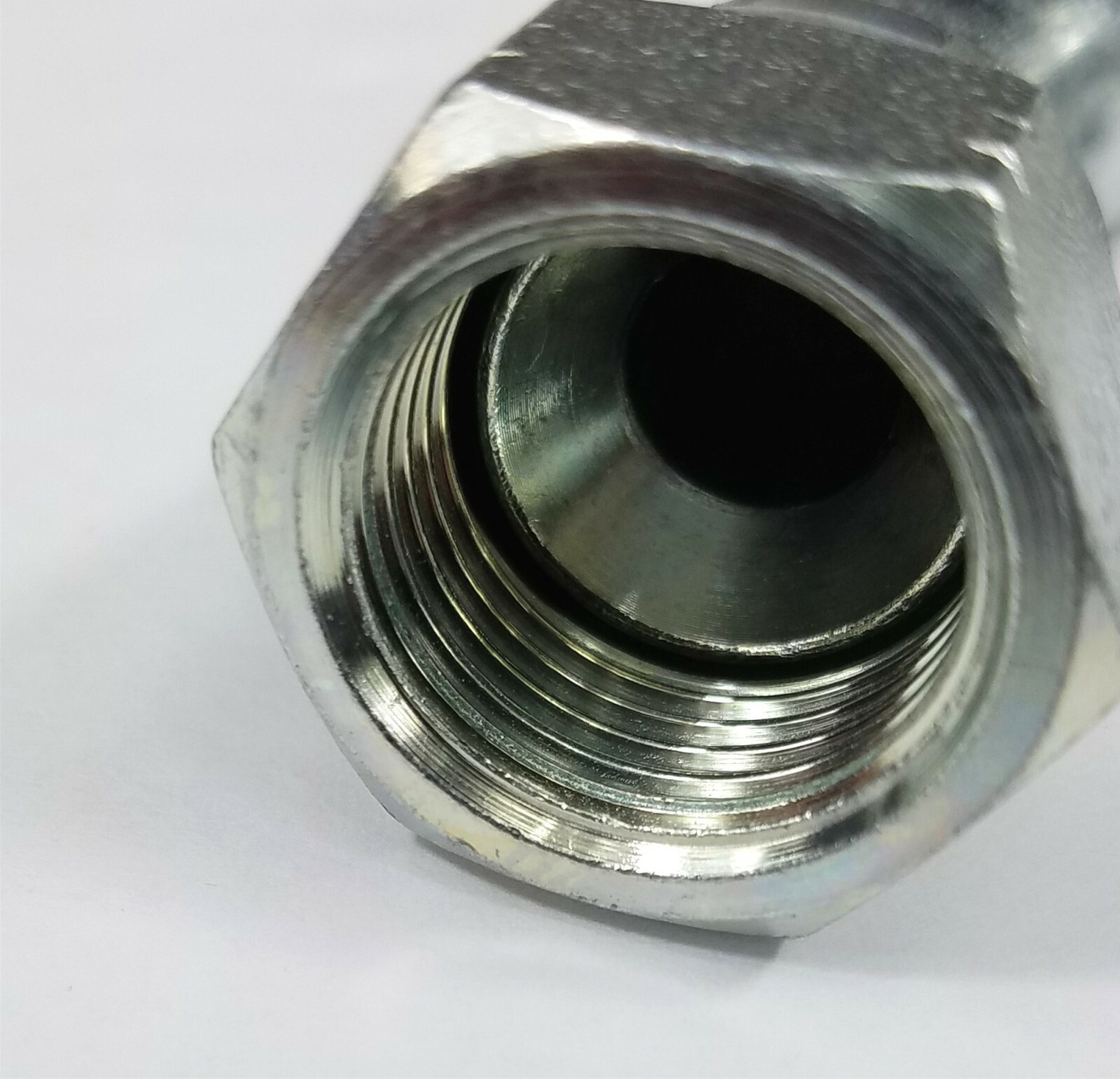 6 Hydraulic Hose Fittings - 3/8 ID Hose X -06 JIC 45 Degree