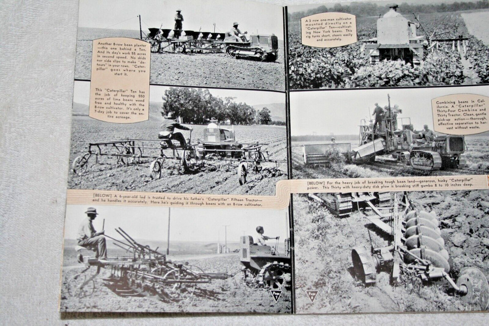 CATERPILLAR BROCHURE 1931