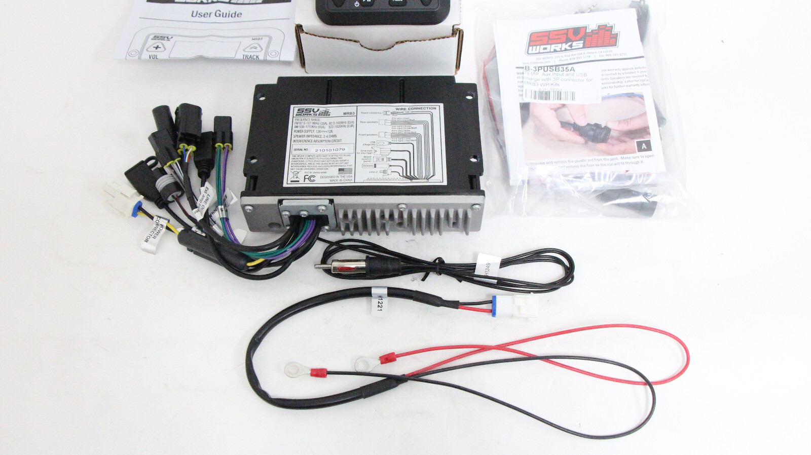 SSV Works MRB3 Bluetooth Media-Controller With LCD Display