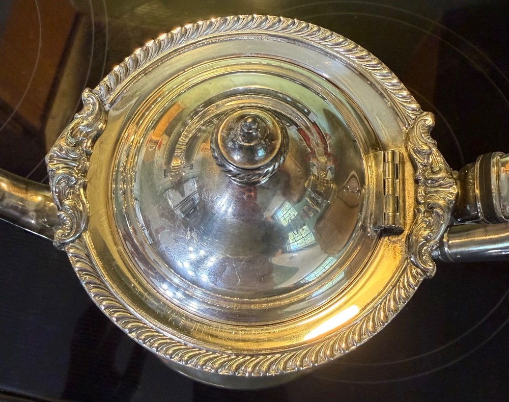 Community Plate Georgian Antique Vintage Tea / Coffee Pot