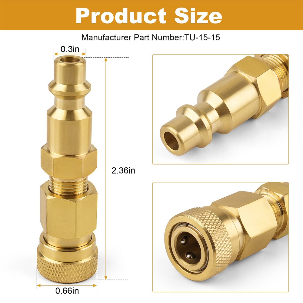 Diesel Compression Test Adapters TU-15-15 With Snap-On Or OTC