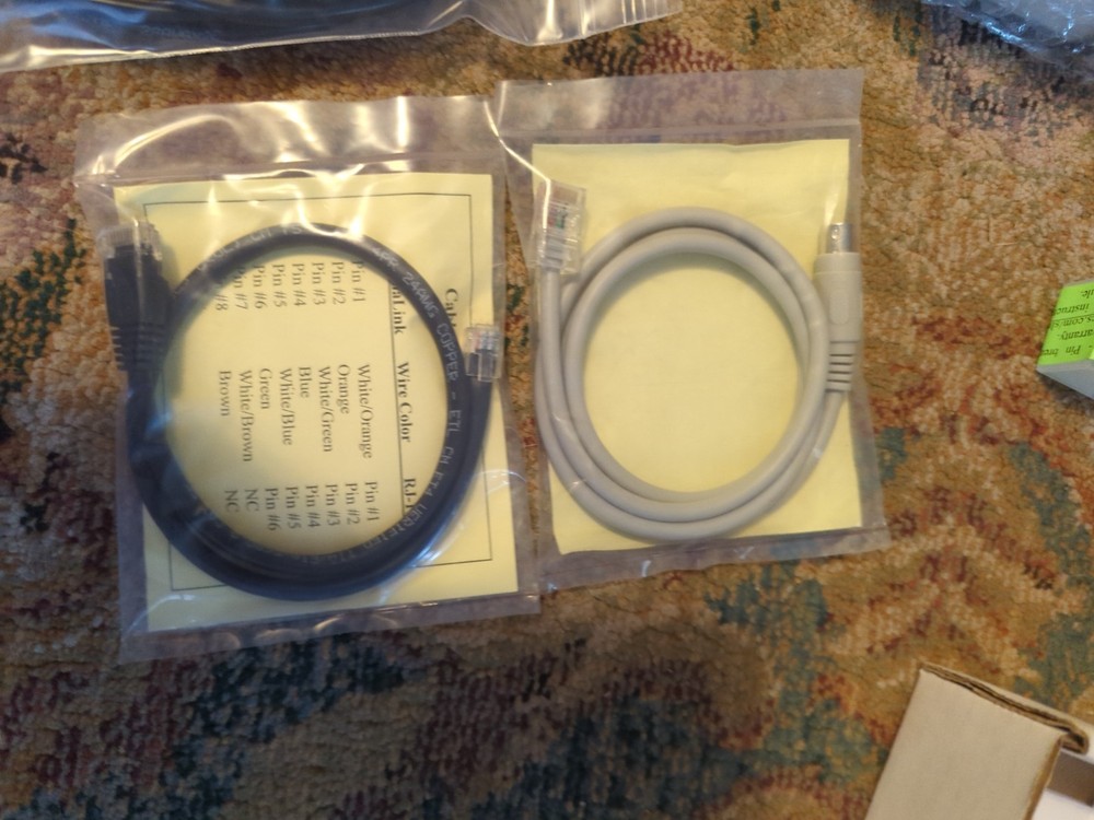 Tigertronics SignaLink USB SLUSBCAB6PM 6-pin Mini-DIN Interface Data Port extras