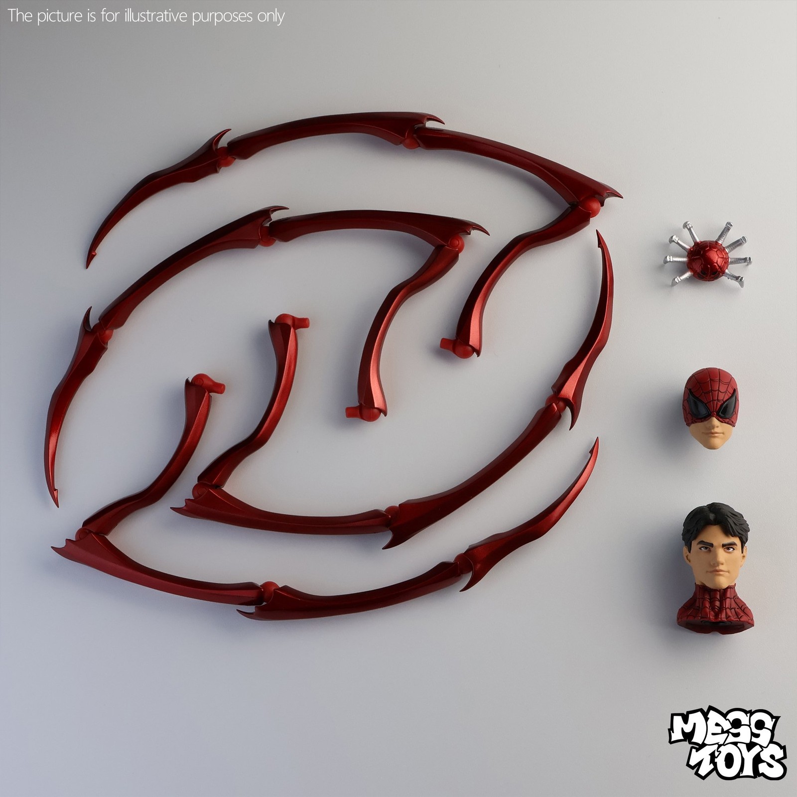 CT Toys Mess Toys Superior Spiderman Octopus Spider Action Figure Boxed US STOCK