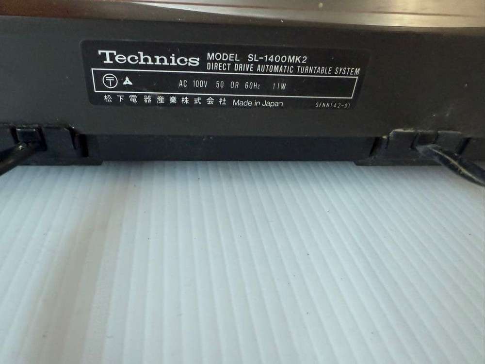 Junk Technics SL-1400MK2 Direct Drive Automatic Turntable Record Player