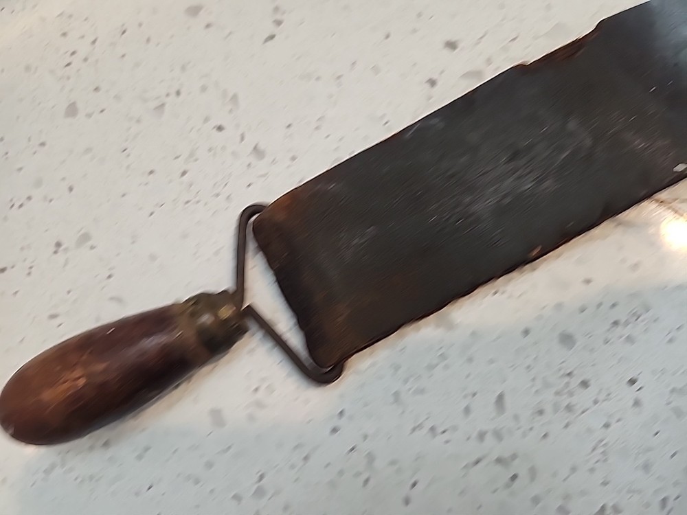 Vintage Antique Barber Strop Leather