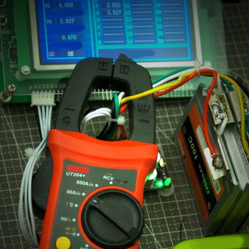 8S 6A Energy Transfer Balancing Module Adjustable Current Large Capacity