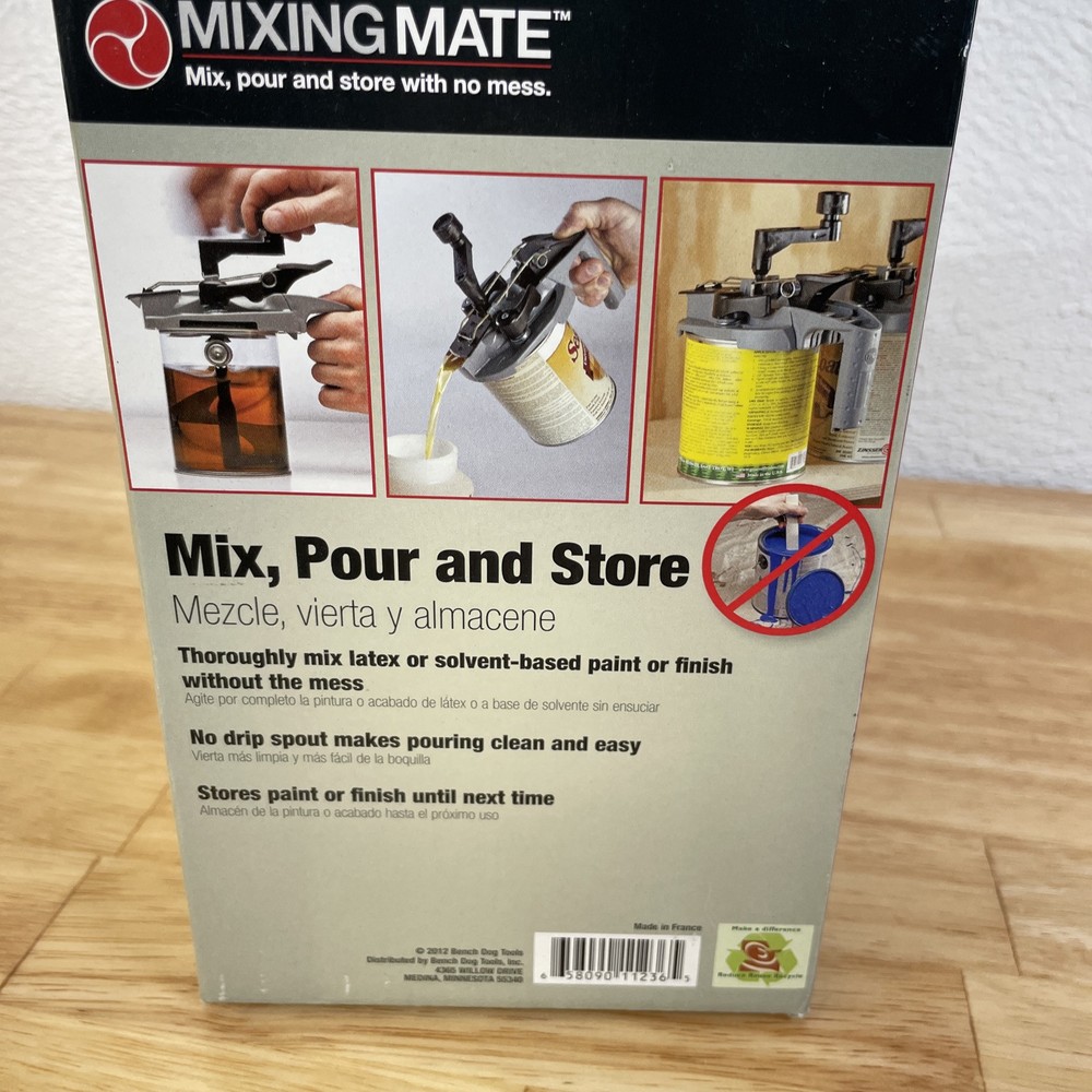 Mixing Mate Quart Size Paint Can Lid