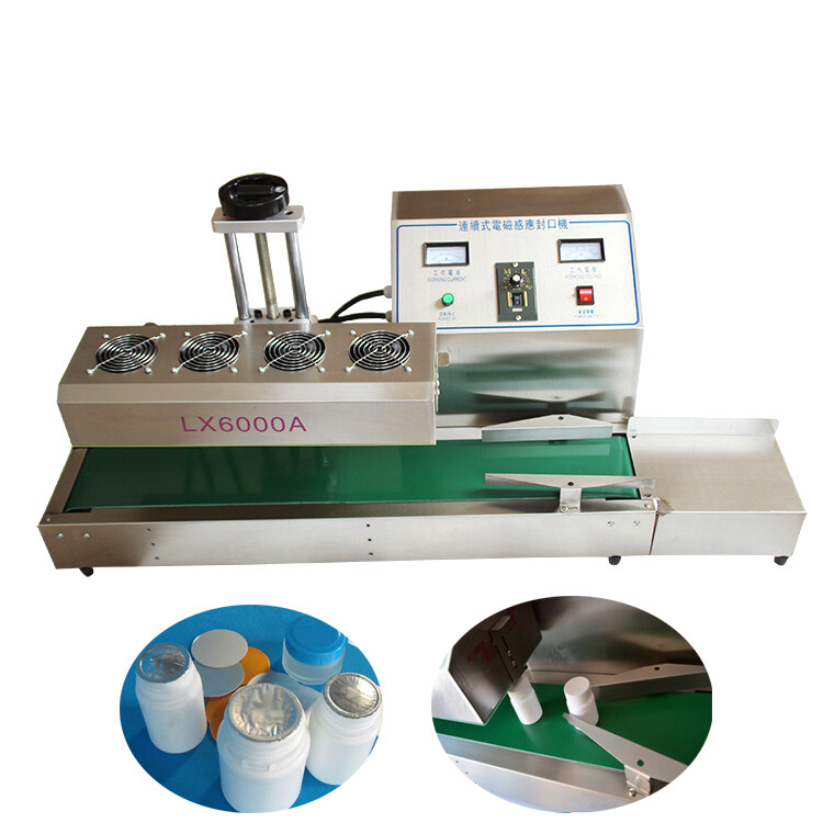 LX-6000A 110V Automatic Continuous Induction Sealer Bottle Cap Sealing Machine