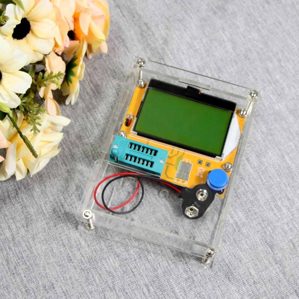 Digital LCD Component Tester Transistor Diode Capacitor Resistor Inductor Meter
