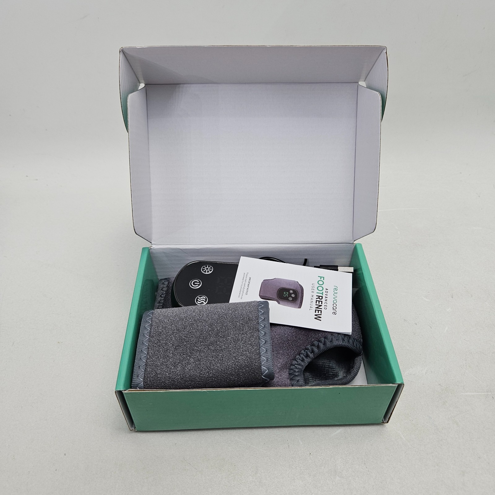 2 Rejuvacare Foot Renew 3-in-1 Nerve Relief Method +Ankle Massager Pair 2 count