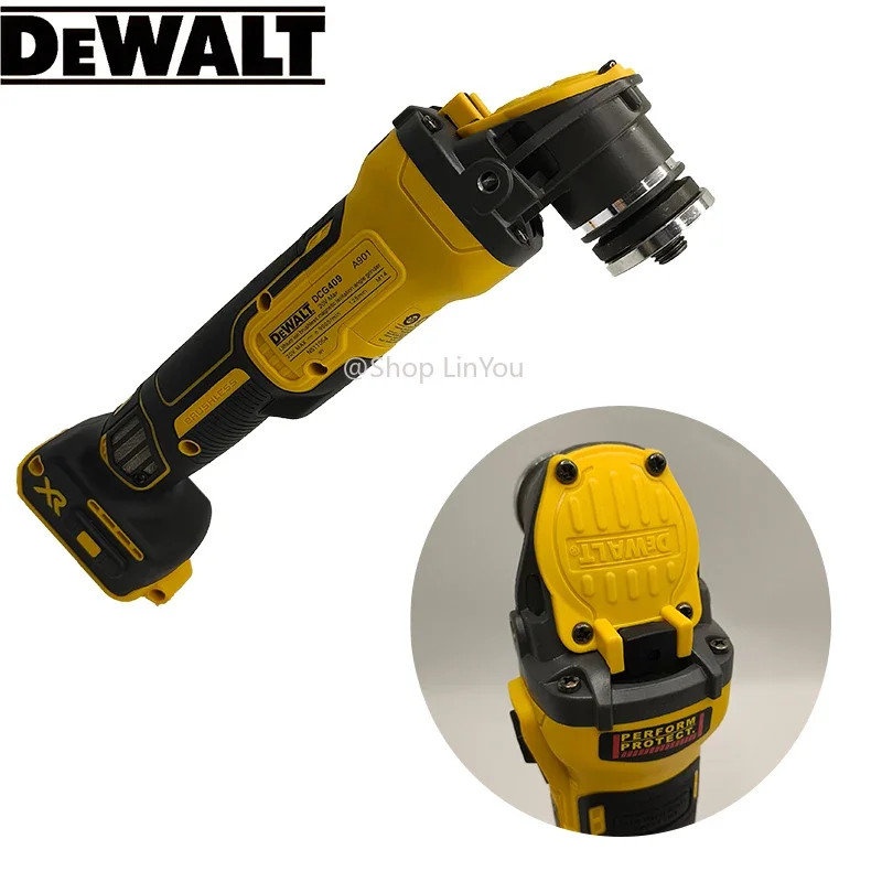 DEWALT Angle Grinder DCG409 20V Cordless Brushless Power Tool Cutting Machine...