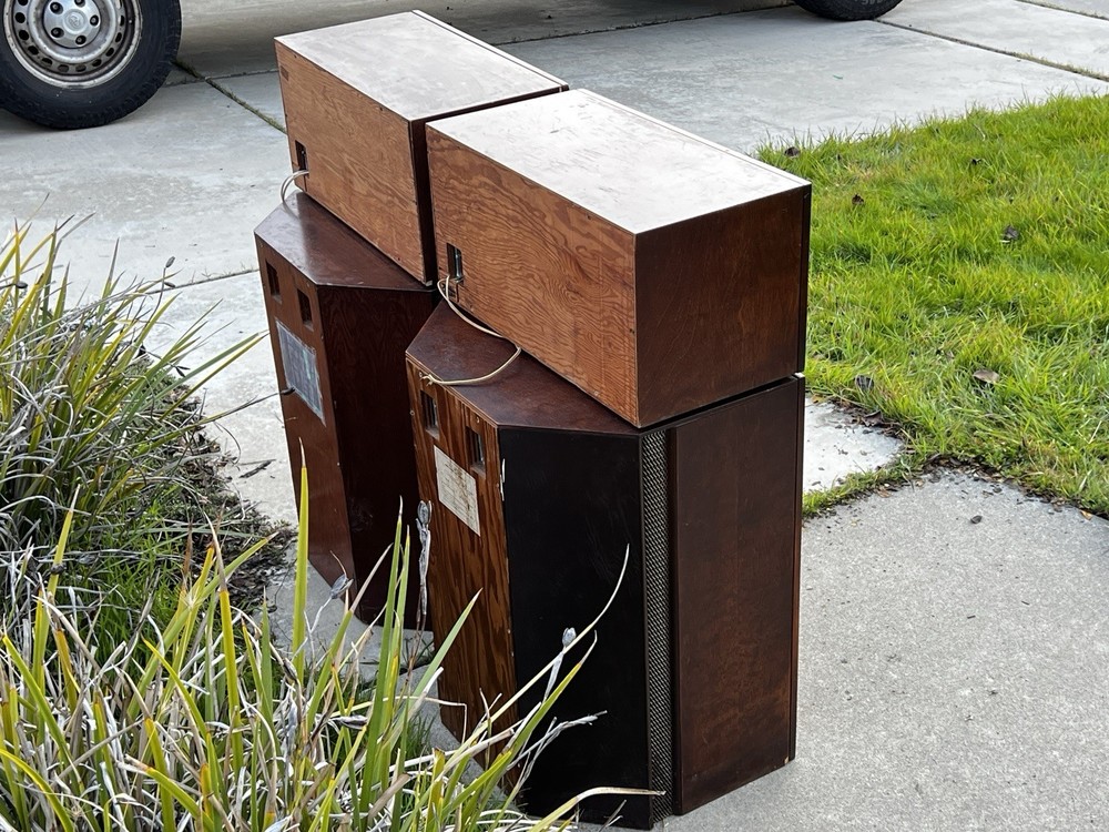 Heathkit ss-1 and as-1B 4 way speakers include all Jensen drivers