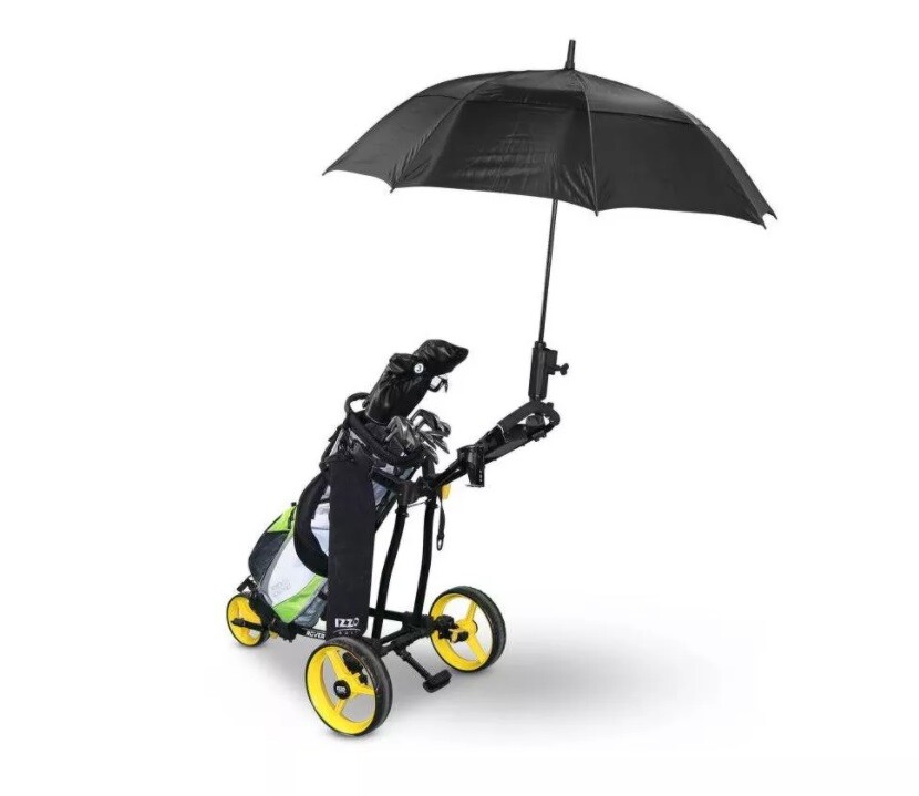 IZZO Golf 56" Golf Umbrella - Black