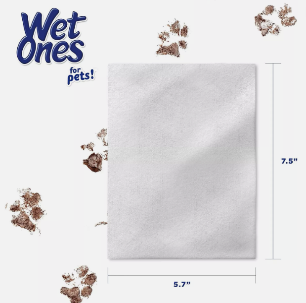 Dog Cleaning Wipes Wet Ones Deodorizing Multi Purpose 30 Ct