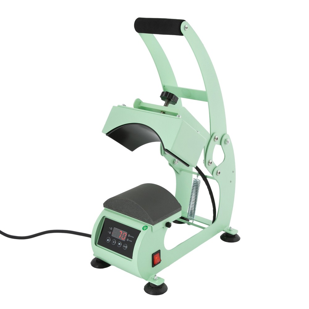 Hat Heat Press Machine with Digital LCD Control for Custom Caps Creation