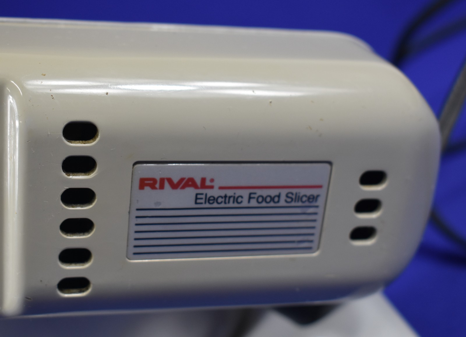 Vintage Rival Meat Slicer 1101/8 Meat /Food Slicer *See Video* #5426