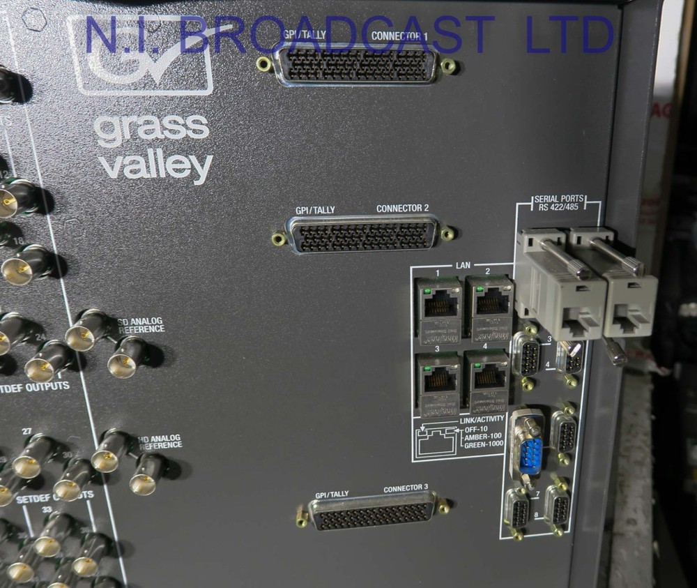 Grass Valley Karrera  4ME frame 96x input  48x output Frame