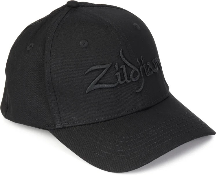 Zildjian Blackout Stretch Fit Hat - Small/Medium