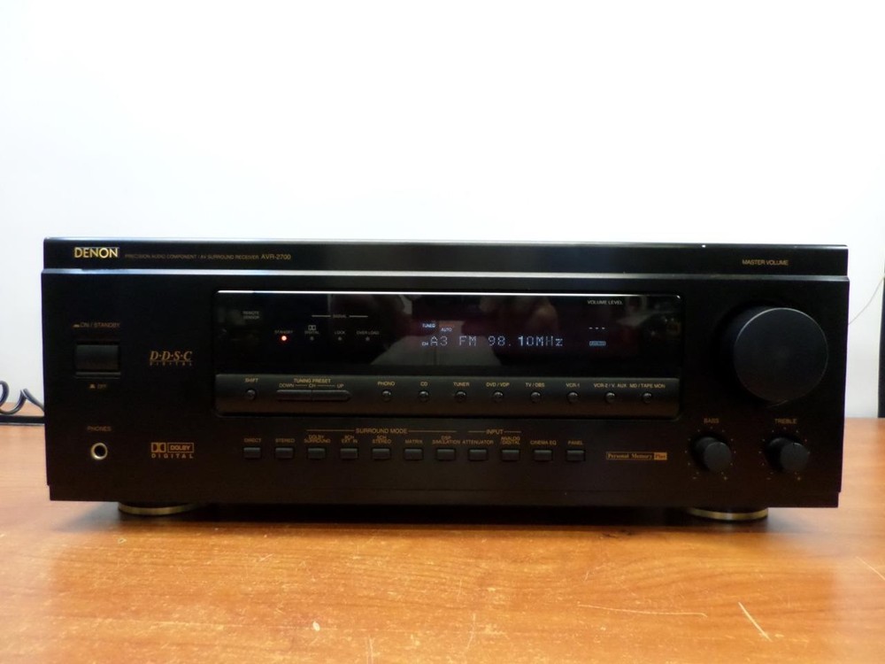 DENON AVR-2700 A/V SURROUND RECEIVER