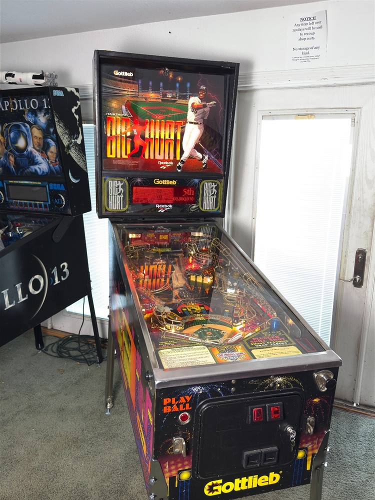 Big Hurt Pinball Machine