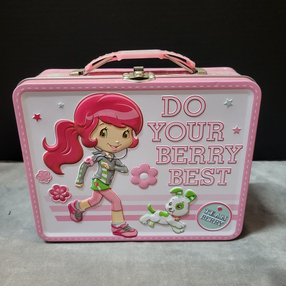 STRAWBERRY SHORTCAKE TIN LUNCH BOX, 2013