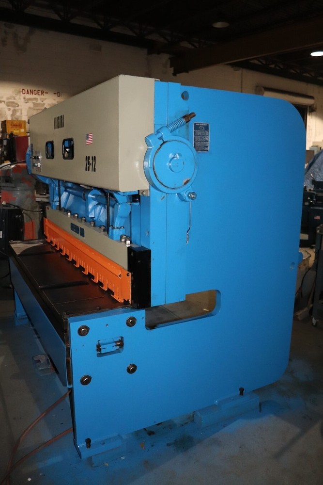 Niagara 17-6 Power Squaring Shear - 6' x 1/4"