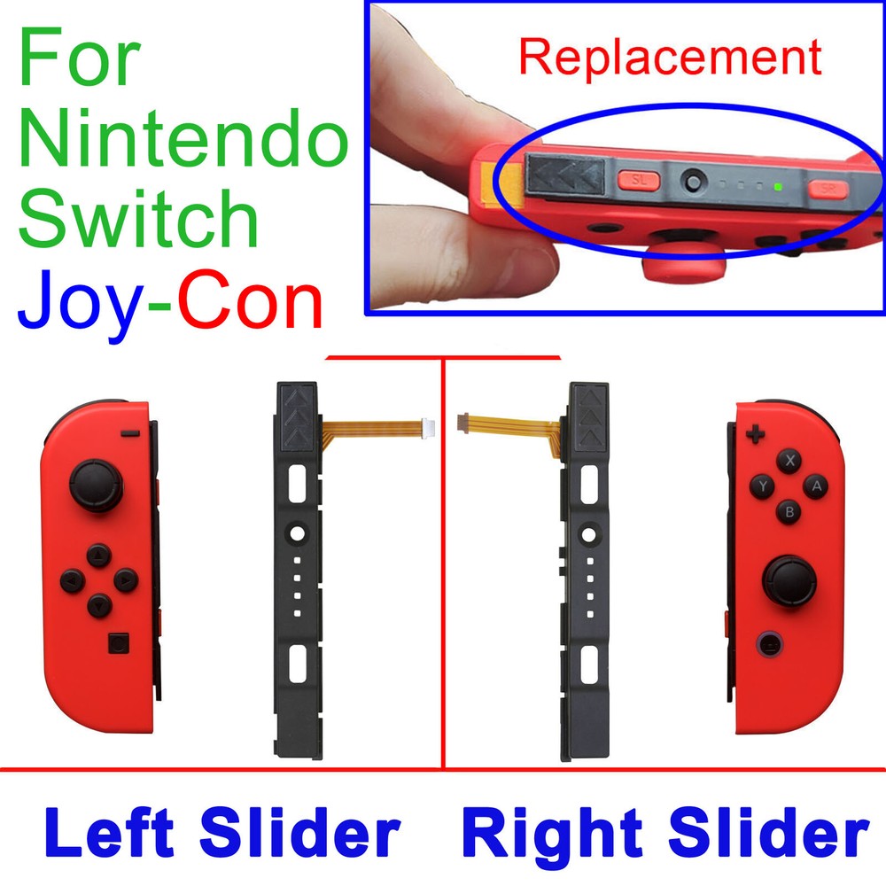 Right Left Slider Sliding Rail Cable For Nintendo Switch Console Joy-Con OLED