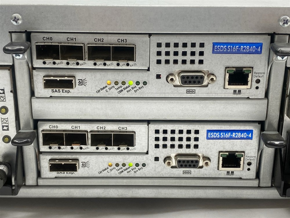 Infortrend EonStor ESS16R2B2D0 16-LFF Storage Array ESDS S16F-R2840-4 Controller
