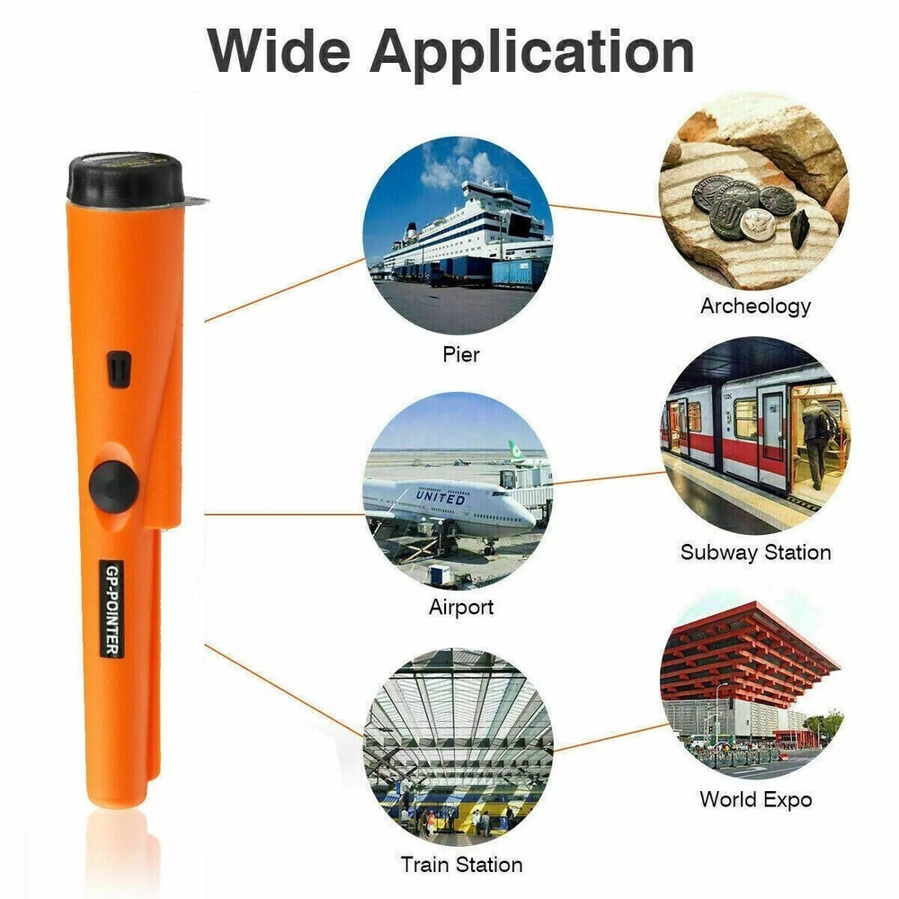 Professional Waterproof Metal Detector Probe Pinpointer beach metal detector