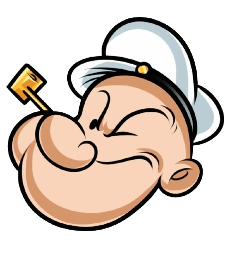 Popeye Sticker Decal XV