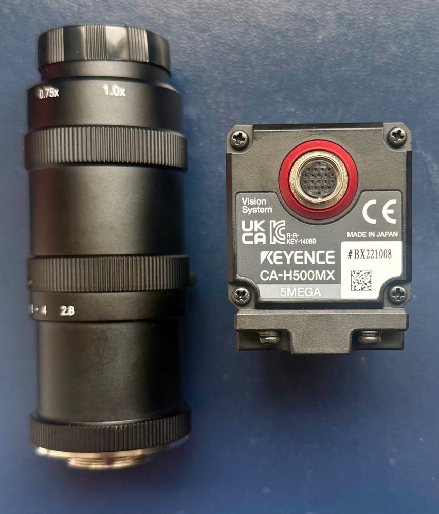 Keyence CA-H500MX Vision System Camera with lens