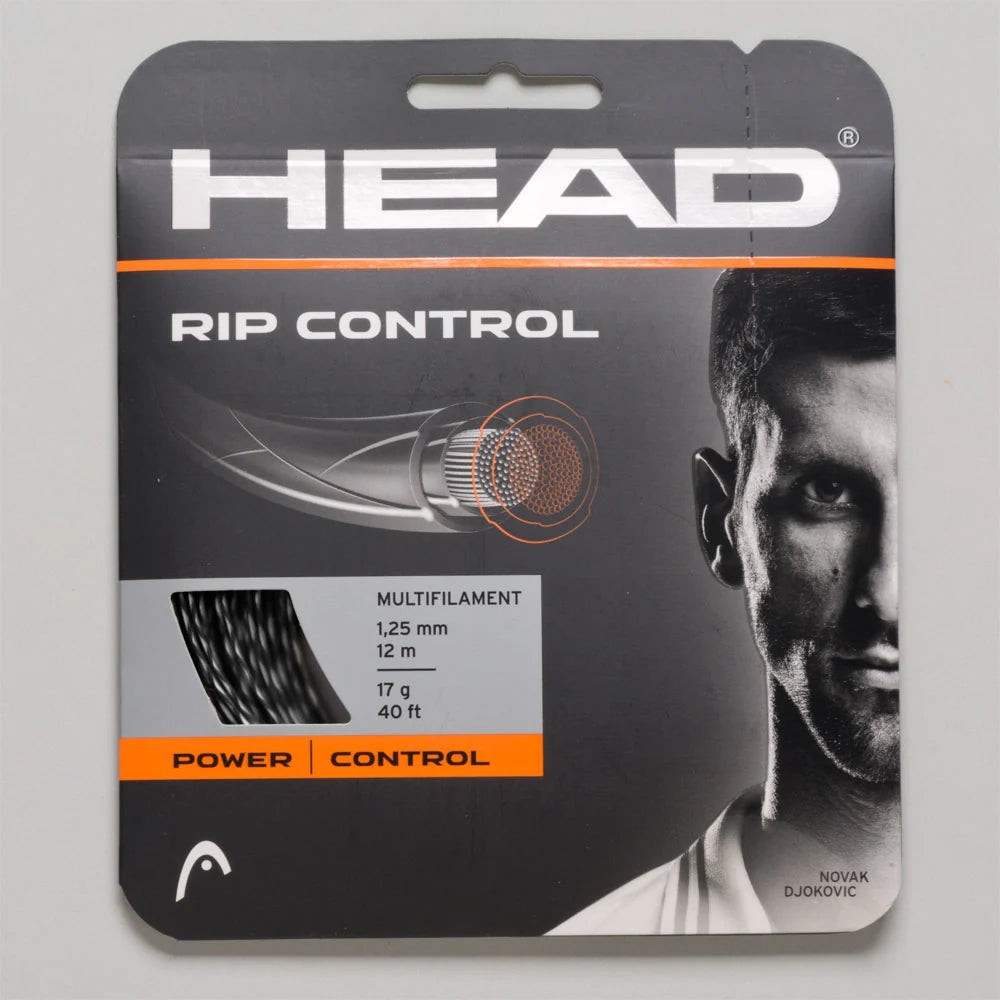HEAD RIP Control 17 Tennis String Set - Black