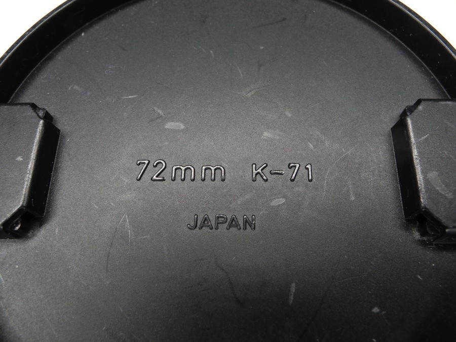 Contax K-71 72mm Genuine Snap On Plastic Front Camera Lens Cap