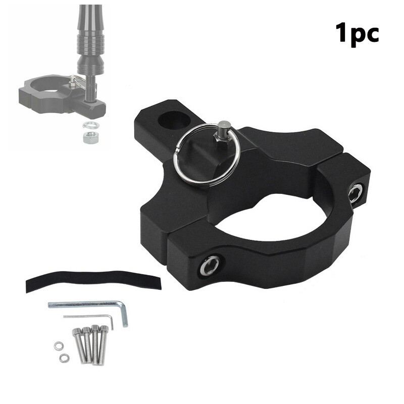 UTV ATV Mounting Bracket for LED Whip Lights Fits 1.75" to 2" Rollbar Cage @