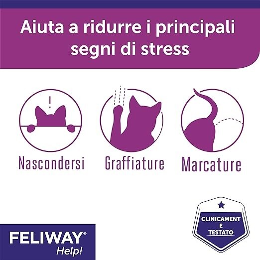 FELIWAY® Help! 7 Day Diffuser + Refill - Antistress Cat