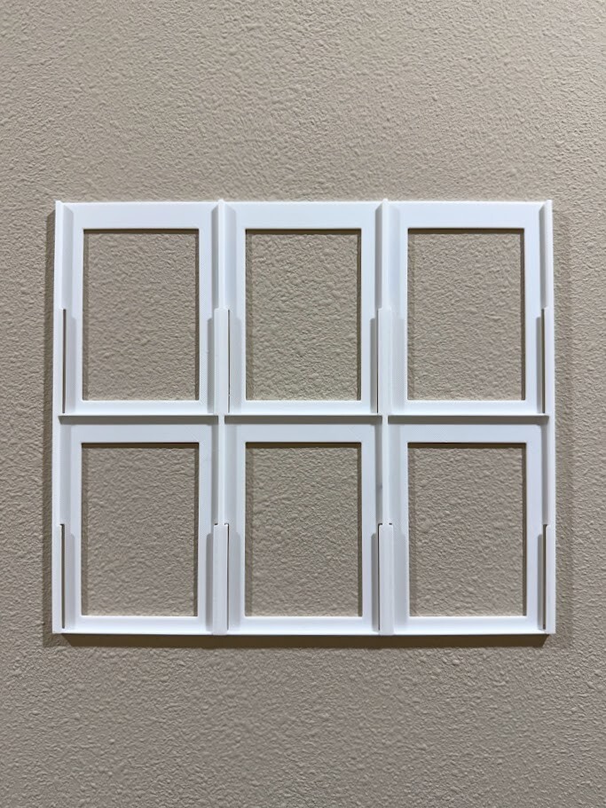 Toploader Wall Display for TCG Cards Modular (Cards Not Included)