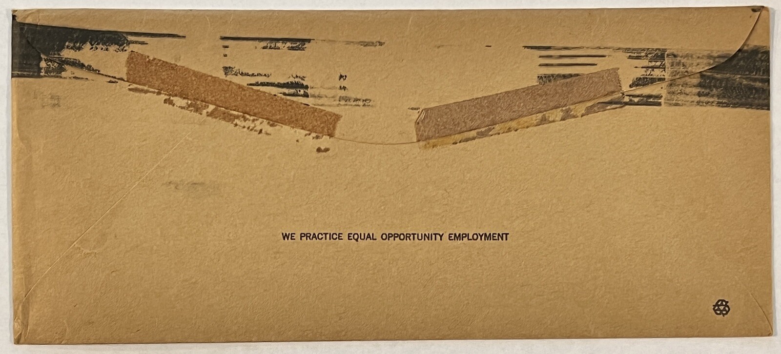 ERROR 1970s US COVER BANK OF AMERICA CALIFORNIA WITH BOTCHED CANCEL