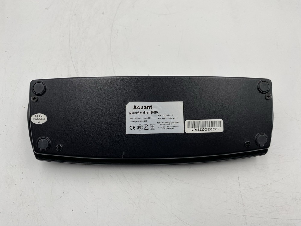Acuant Scanshell 800DX Scanner with USB Cable