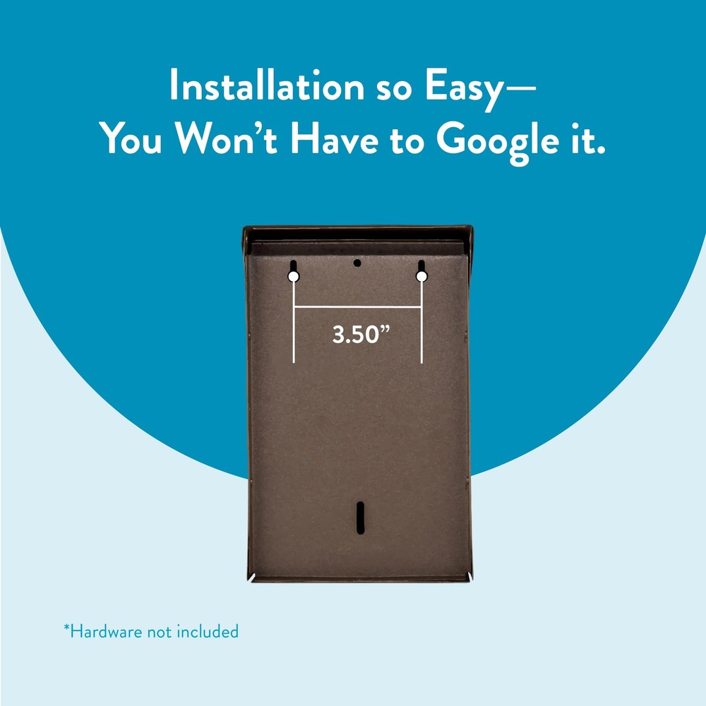 Architectural Mailboxes Modern Heritage™ Vertical Small, Textured Bronze