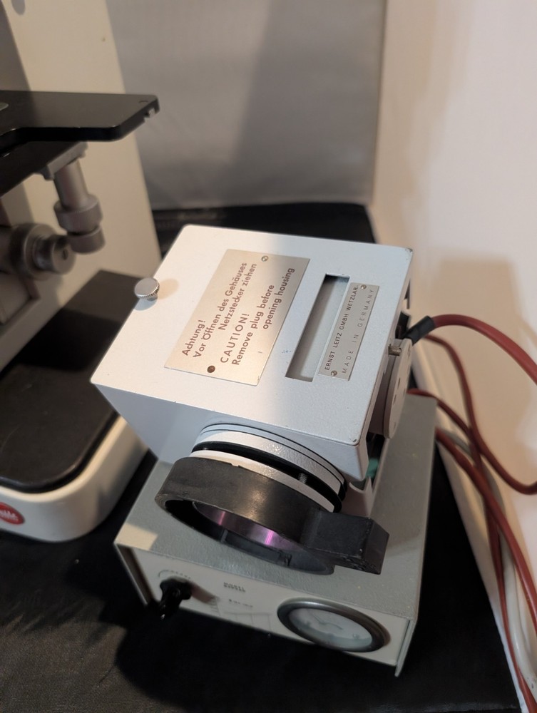 Leitz Wetzlar Metalloplan Microscope