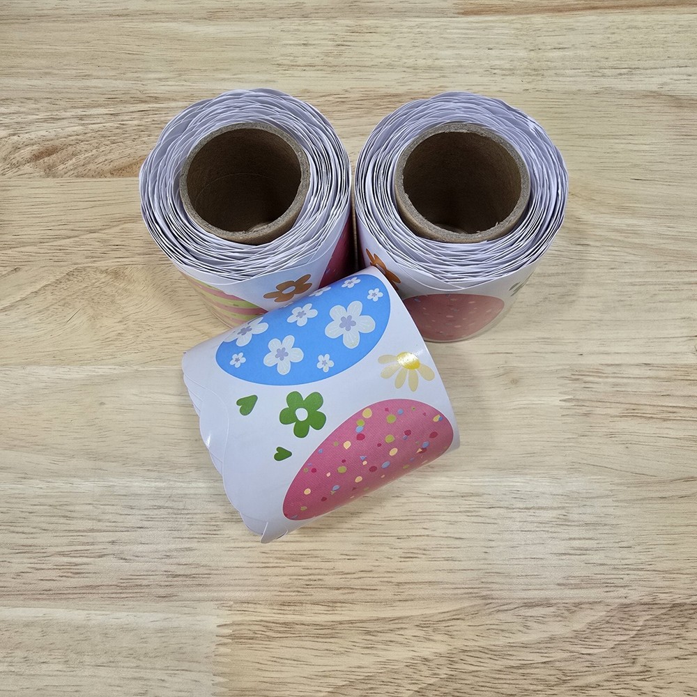 3 Sets Scalloped Classroom Bulletin Board Border Trim 36ft ea Spring Easter Eggs