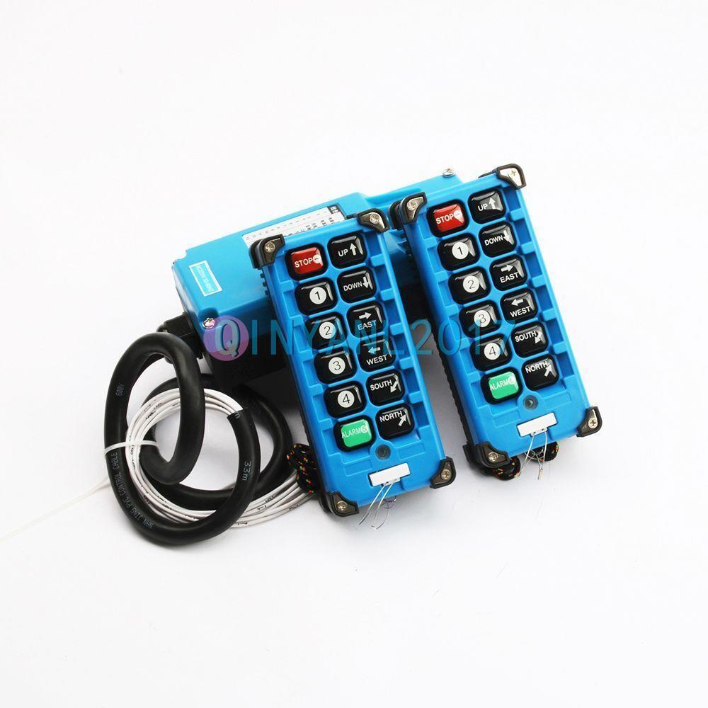 F21-E2B-8 Remote Controller Wireless Switches For Hoist Crane Lift AC 380V 220V