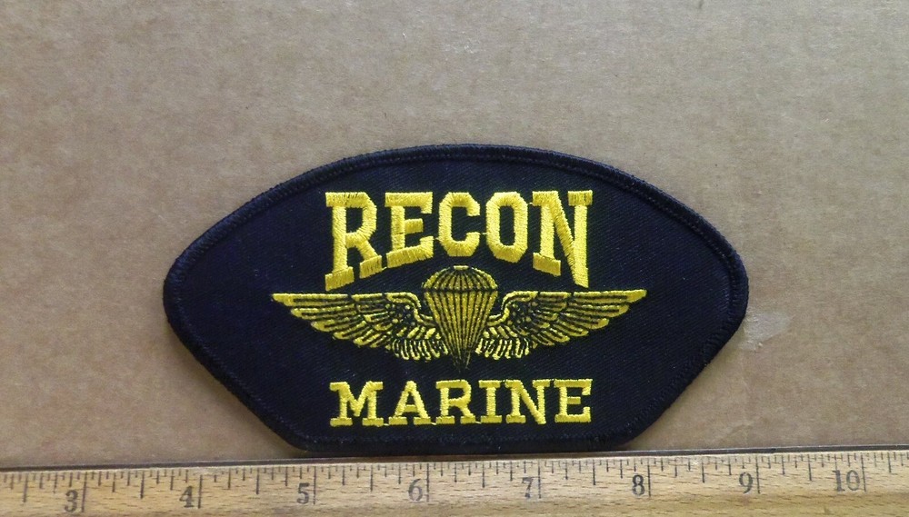 US Marine Corps - RECON Marine Embroidered Patch