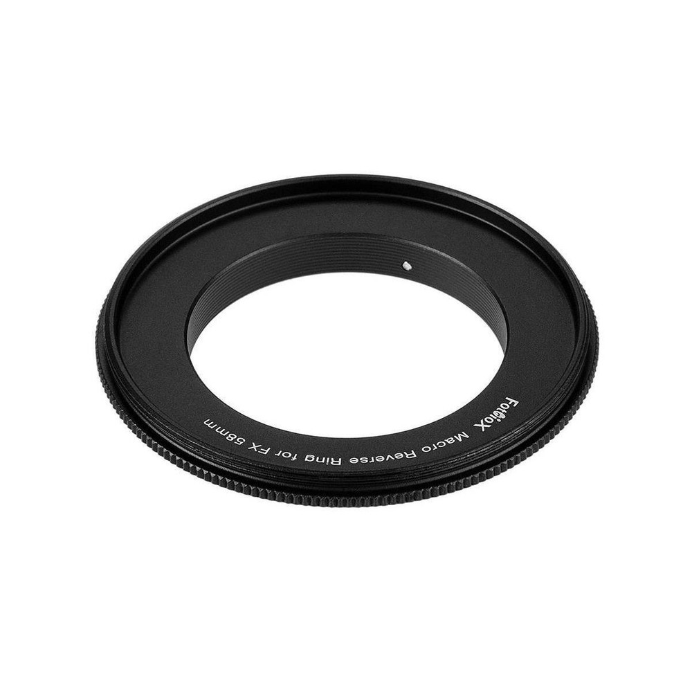 Fotodiox 58mm Filter Thread Macro Reverse Mount Adapter Ring for Fuji X-Series